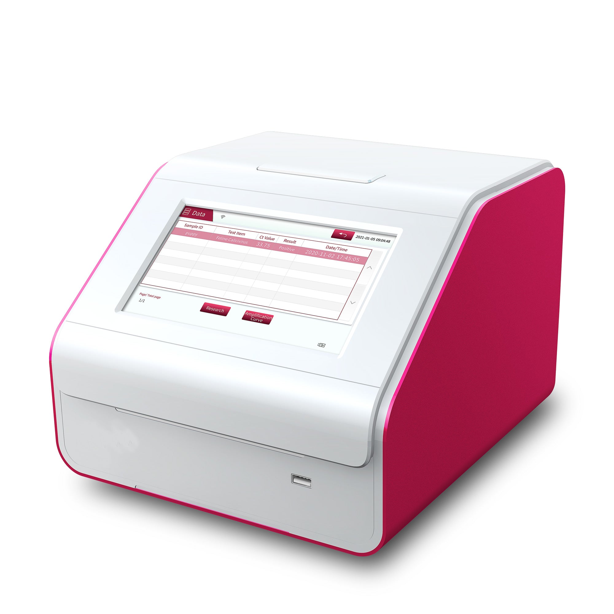 D Pcr Instrument Instrument d'Amplification PCR vétérinaire à fluorescence quantitative ...